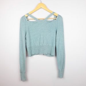 Anthropologie Sweaters - Anthropologie | Moth Cropped Cold Shoulder Sweater Anthropologie Sweaters - Anthropologie | Moth Cropped Cold Shoulder Sweater
